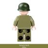 Cross-Border Lego-Compatible WWII Military Figure Blocks - US Soldiers Puzzle Assembly Toy