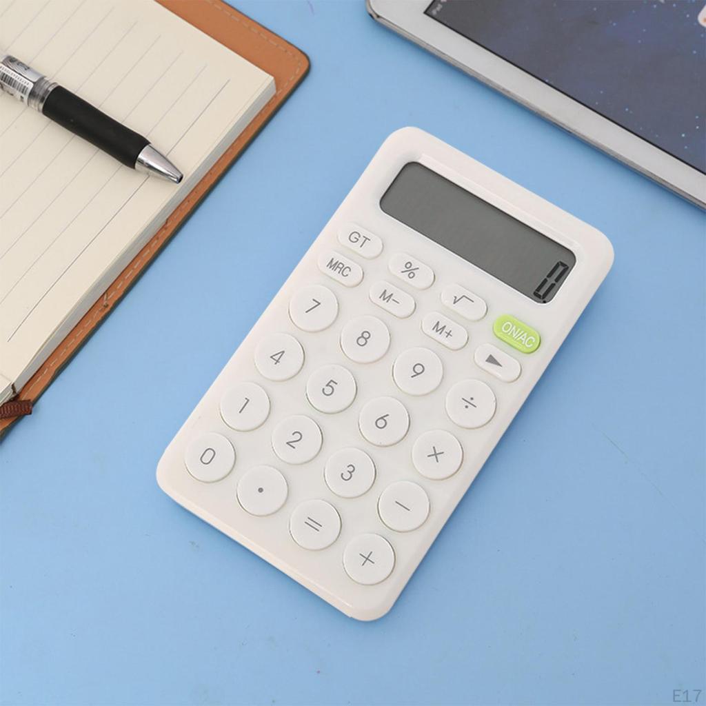 Calculator Cute Simple School Stationery Electronic for Preschool Kindergarten Primary