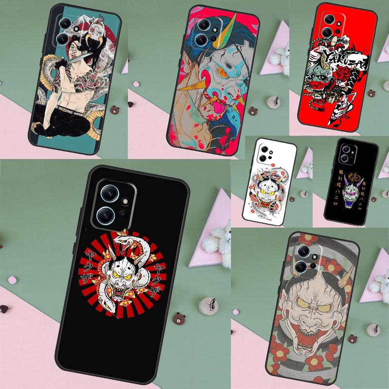 Чехол Hanya Горо Мадзимы из Yakuza для Xiaomi Redmi Note 14 Pro 13 12 11 10 15 Pro Plus Redmi 15 C 13 10C 12C 13C 14C