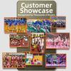 30cm Cheap Practical Cheerleading Multicolors Cheering Ball Sports Match Vocal Ball  Club Supplies