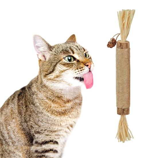 Кошачья жевательная палочка, игрушка из натуральной виноградной лозы, игрушка для здоровья зубов, молярная игрушка, кошачья мята, лакомство, игрушки, палочка для чистки зубов для домашних котят