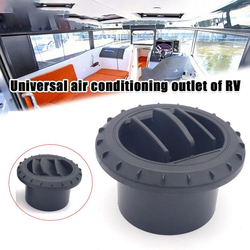 75 мм выход теплого воздуха поворотный воздушный дизельный нагреватель воздуховод шланг труба кондиционера для автомобиля грузовик фургон кемпер труба выходной разъем черный