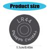 10Pcs LR44 AG13 357 357A A76 GPA76 Battery 1.5V Button Coin Cell Batteries for Calculators LED Light Toy Watches