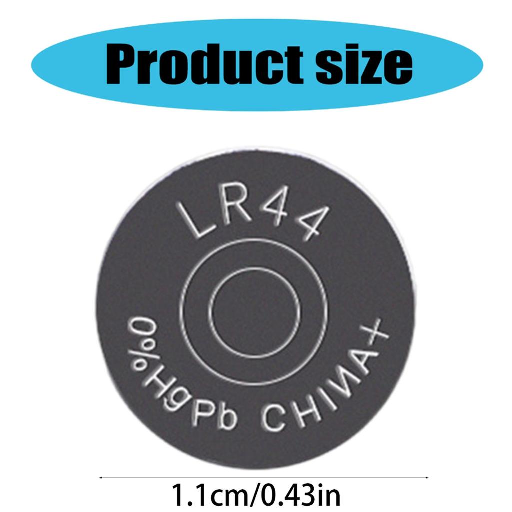 10Pcs LR44 AG13 357 357A A76 GPA76 Battery 1.5V Button Coin Cell Batteries for Calculators LED Light Toy Watches