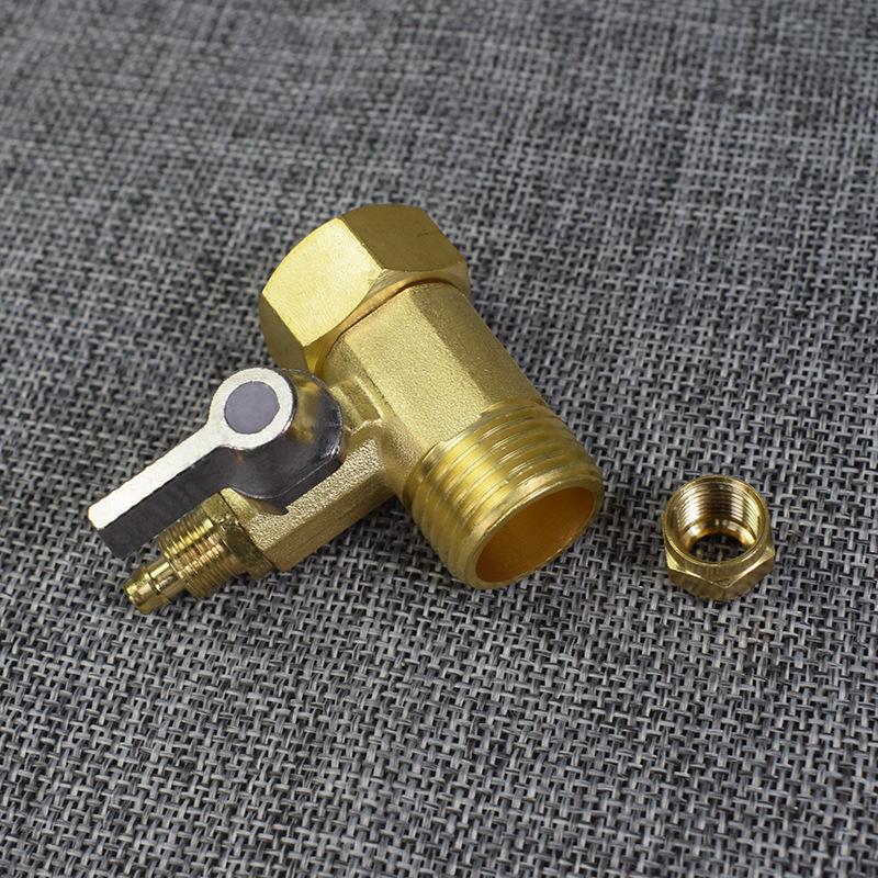 All-Copper Three-Way Ball Valve for Water Purifiers (4 to 2 Model)