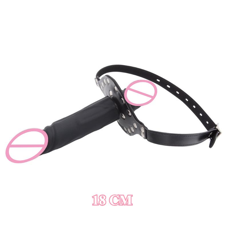 Strapon Dildos Mouth Gag For Women Mouth Plug Artificial Penis Games Oral Blowjob Sex Toys Couples Tool Harness Erotic Product