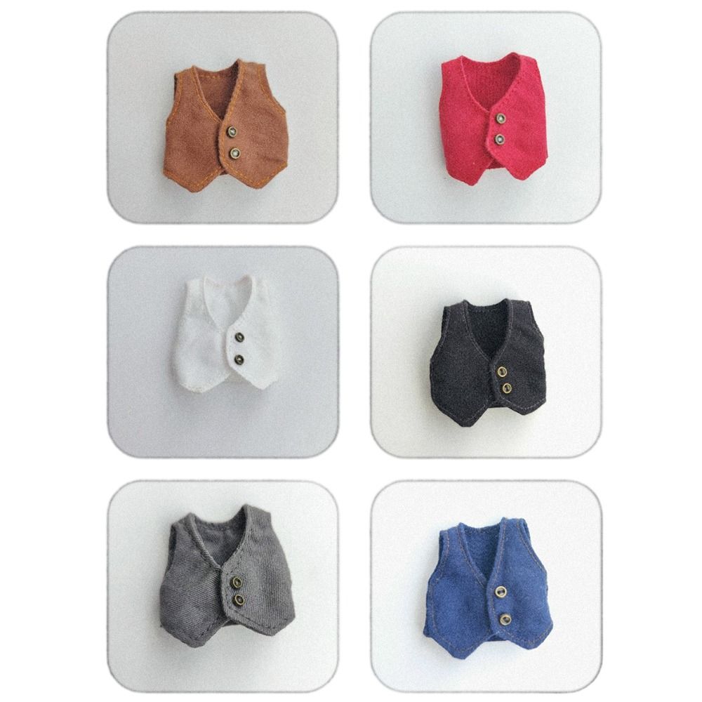Boys Girls YMY Doll Clothes Casual Wear Doll Shirts New Vest Tops 1/11 ob11 dolls/1/12 Bjd Doll