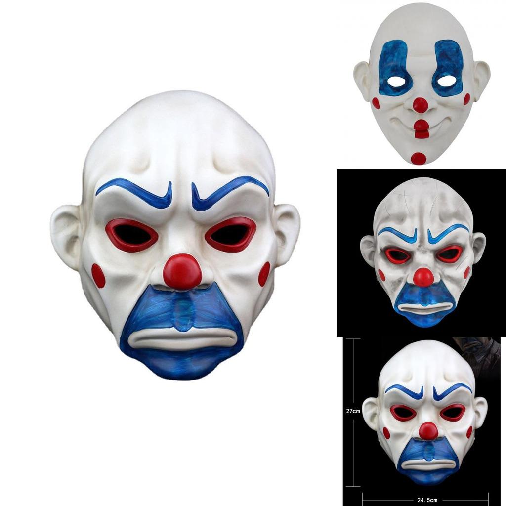 Уникальная смоляная маска Джокера для празднования Хэллоуина и тематических костюмированных вечеринок