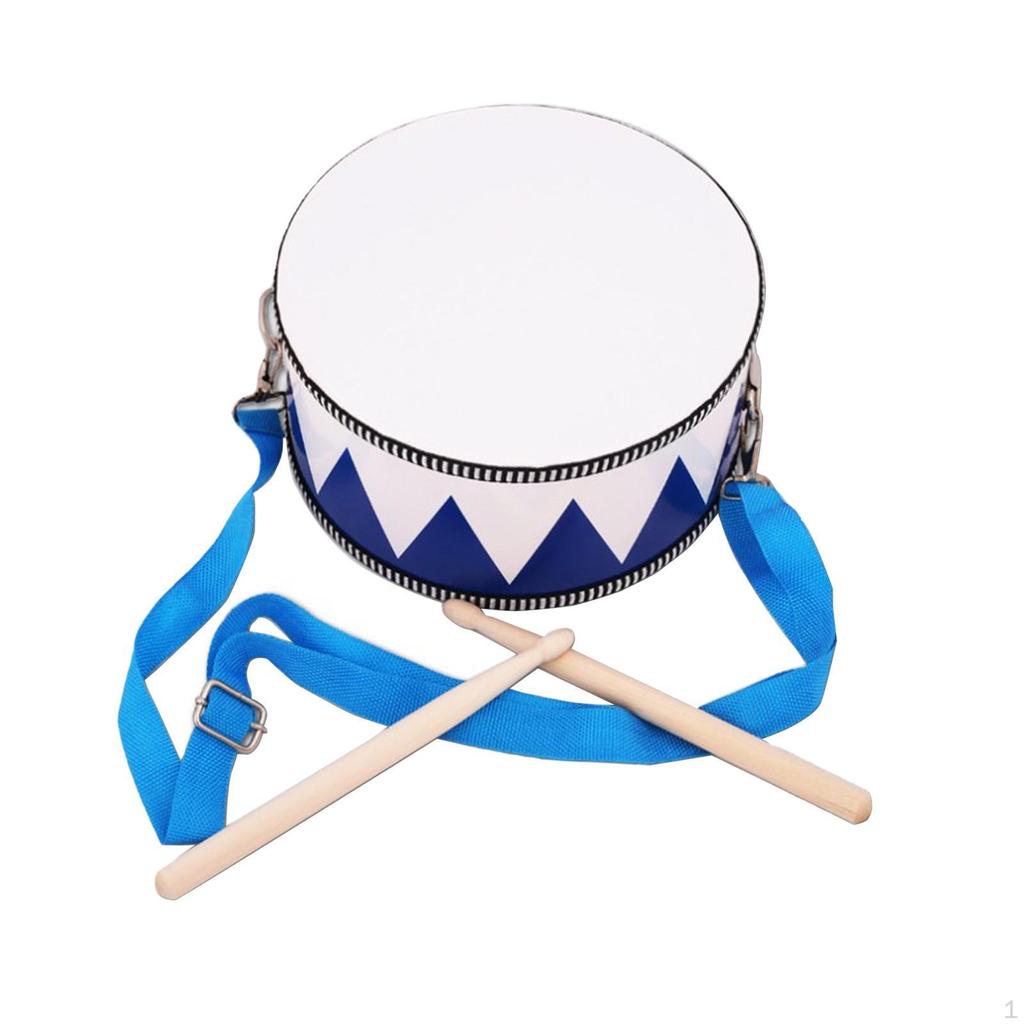 Hand Drum Multipurpose Practical Lightweight Birthday Gifts Musical Instrument with Drumstick for