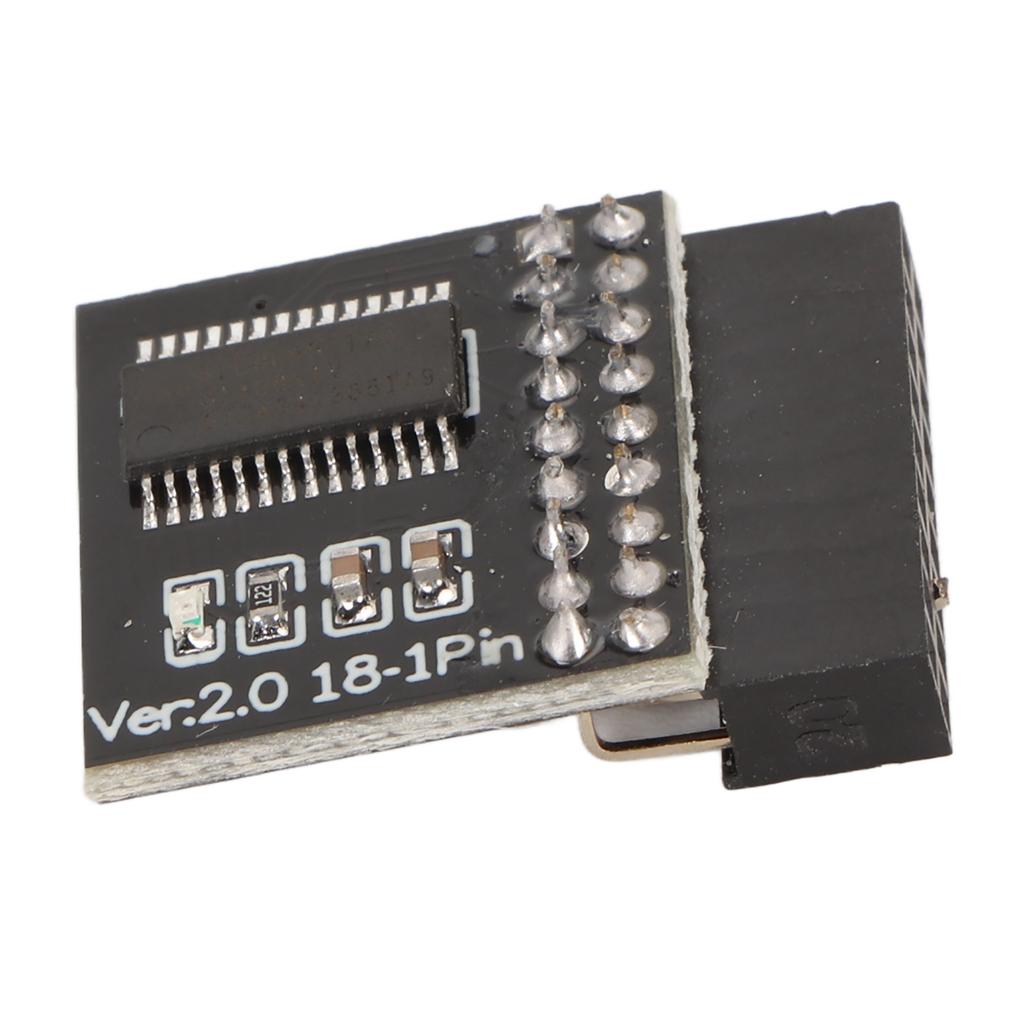 TPM 2.0 Module LPC Interface Stable High Safety Durable Material 18Pin LPC Module for Asrock Motherboard