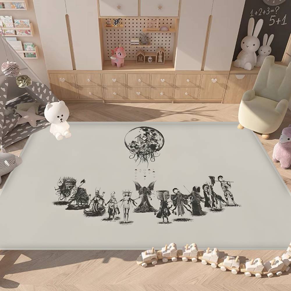 Sleep Rock Band T-Tokens Anime Door Mat Kids Room Bedroom Decoration Balcony Anti-Slip Doormat Living Room Doormat Area Rug