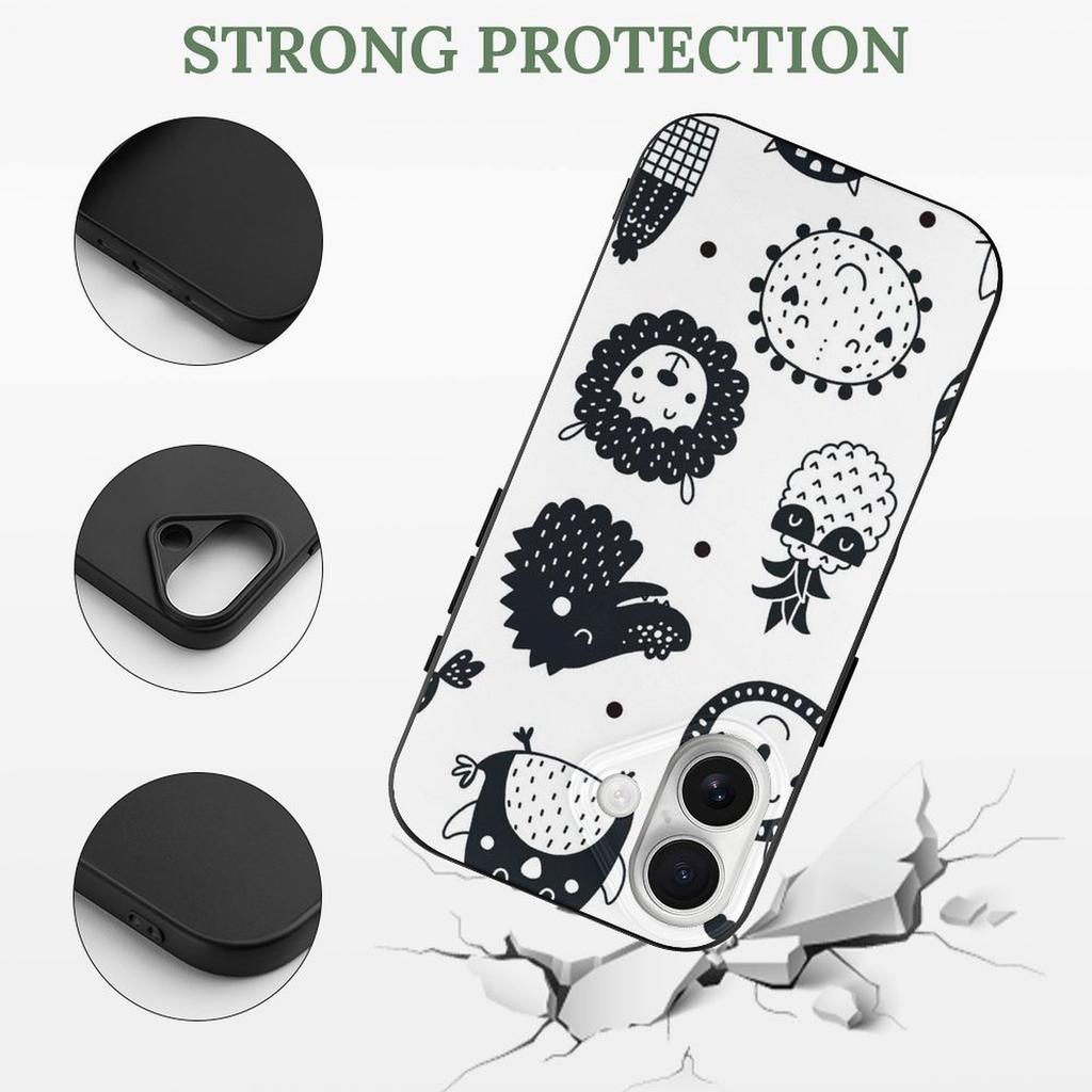 1 шт. ТПУ чехол для телефона для iPhone 17/17Air/17Pro/17ProMax с тонким профилем, противоскользящими бортиками, приподнятыми краями вокруг камеры, отзывчивыми кнопками