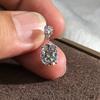 Серьги-подвески Huitan Crystal Cubic Zirconia, простые, элегантные, женские, для ушей, свадебные, вечерние, роскошные, модные, оптом