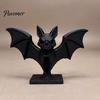Настольное украшение для вечеринки 3D-печатная фигурка летучей мыши, готическая черная скульптура, жуткая темная эстетика, домашний декор, для Хэллоуина, полки, стола