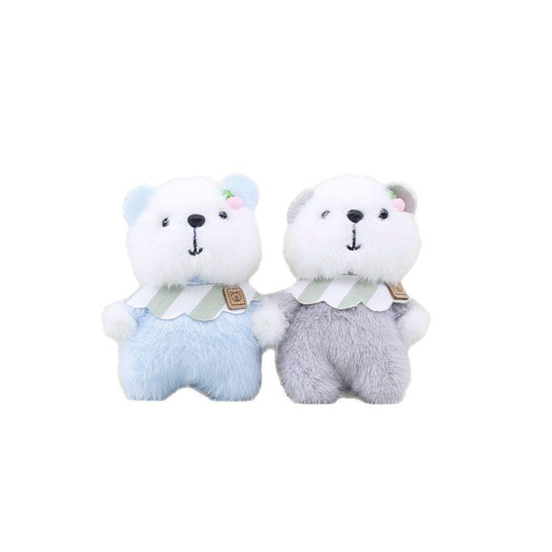 Cute Cartoon Plush Bear Keychain Charismatic Stuffed Animal For Bags And Keys