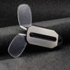 Nose Clip-On Reading Glasses Folding Legless Ultralight Keychain Glasses Men Women Mini Portable Presbyopic Glasses +1.0 To +3.0
