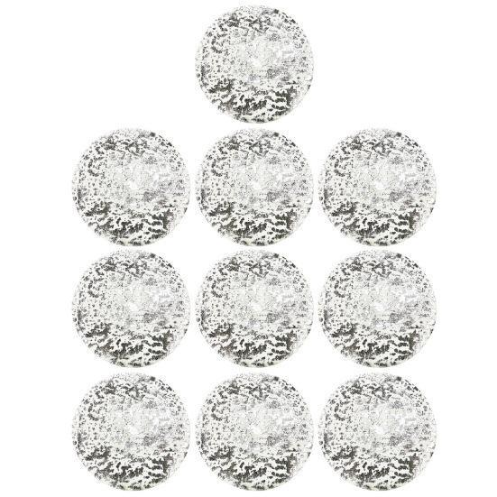 10/20 шт. салфетки из золотой фольги, прессованные одноразовые коврики для стола, нескользящие термостойкие коврики для кухонного стола, украшения для вечеринок