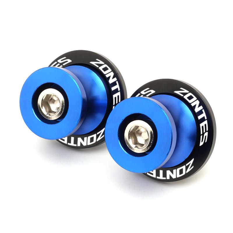 For Zontes ZT310X 310T 310V ZT310R 310R G1 125 ZT125 ZT Swingarm Spools Slider Stand Screws Bolts CNC 8MM Motorcycle Accessories