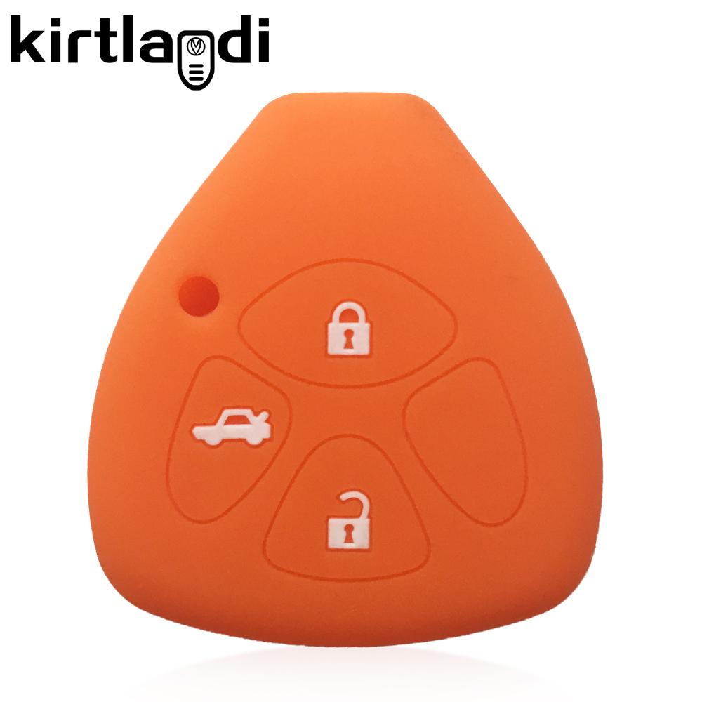 Автоаксессуары Чехол для ключа Колпачок для Toyota Rav4 Auris Corolla IQ Porte Yaris/Vitz Verso Hilux Icon Camry 40 2/3/4 кнопки Крышка для ключа