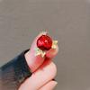 Small Pomegranate Brooch, High-end and Cute for Girls, Oil-dripping Fruit Corsages, Niche Design, High-end Sense Brooch