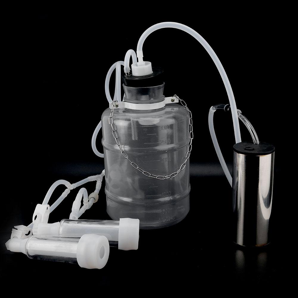 3L Бытовой электрический доильный аппарат для коз и коров с вакуумным импульсным насосом(для Козы )