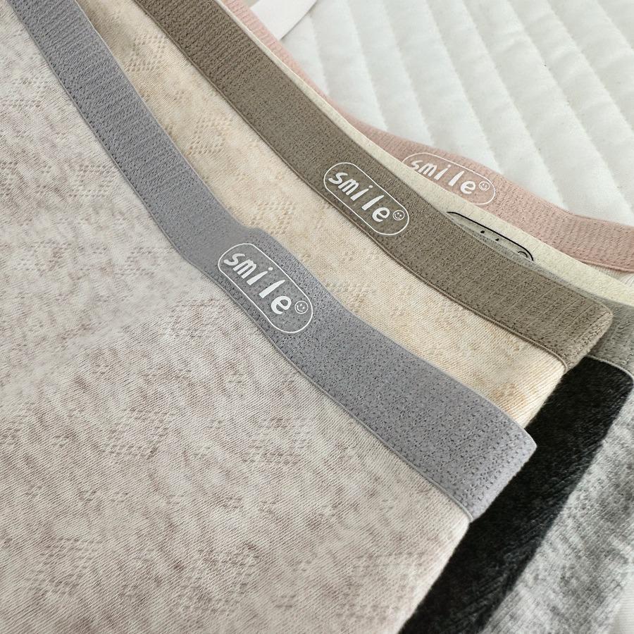 N2001 Модернизированное 7A Высокое Поясное Чистое Хлопковое Антибактериальное Женское Нижнее Белье