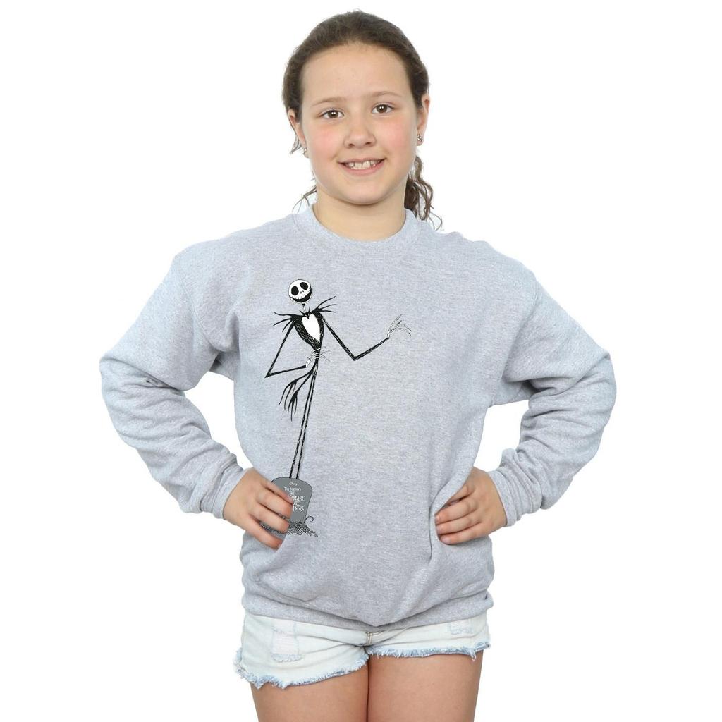 Disney Девочки Кошмар перед Рождеством Джек Позе Толстовка