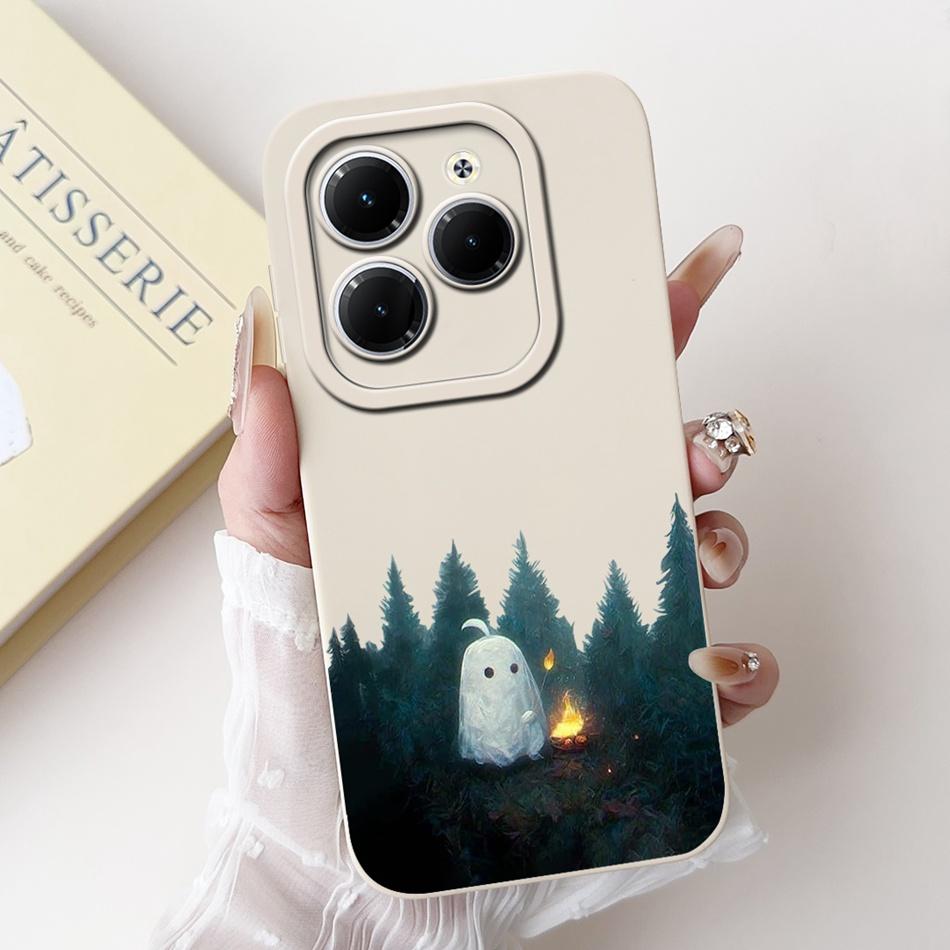 Чехол для Infinix Hot 40 Pro Hot 40 40i 40Pro Hot40 Hot40i Милый Мультяшный Панда Кролик Мягкий Силиконовый Ударопрочный Чехол для Телефона