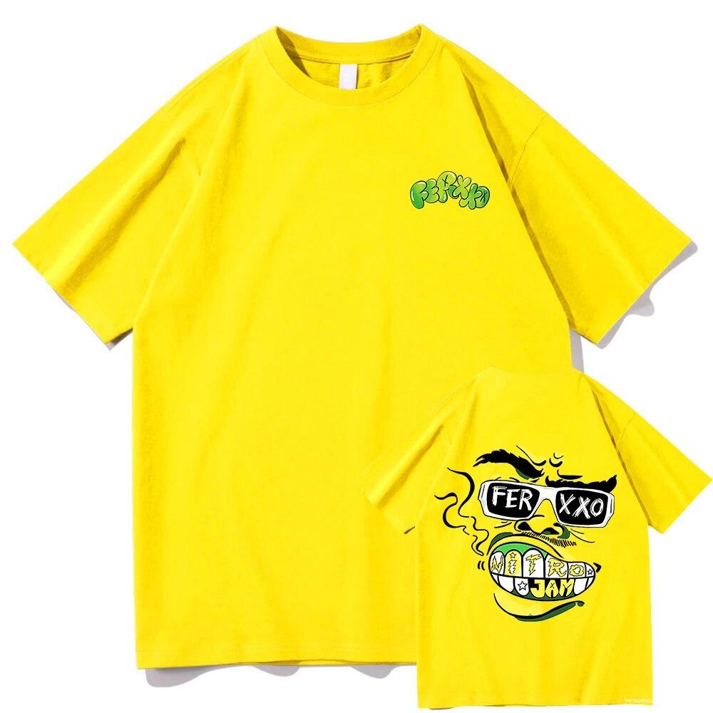 Ferxxoo Feid New 2023 T Shirts Retro Unisex/women Graphic Sweatshirt Vintage Funny Summer Cotton T-shirt Unisex Tee Classic Clothes