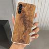 Деревянный чехол с узором для Samsung Galaxy A17 A16 A37 A26 A36 A57 A56 A15 A25 A35 A55 A14 A24 A34 A54 A13 A23 A33 A53 Ga