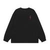 23 Cross-border American trendy brand Travis Scott jointly signed M Ji cooperation long-sleeved t-shirt men's and women's high street bottoming shirt