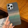 Ультратонкий матовый чехол из твердого ПК с рисунком под карбон для iPhone 15 14 Pro Max 16 Pro 13 12, цветная splicing-броня, противоударный чехол