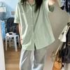 Women's Clothing Solid Color Japanese Thin Sun Protection Shirt Jacket Summer New Arrival Casual Versatile Stylish Loose