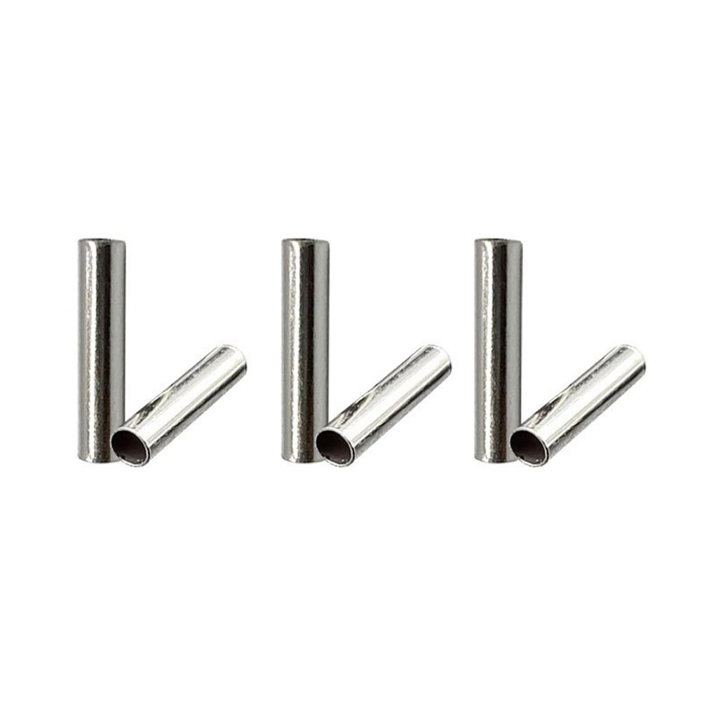 600 шт. Медная трубка Соединитель лески Проволочная трубка Обжимные гильзы Трубка для лески Аксессуары для карповой рыбалки Pesca