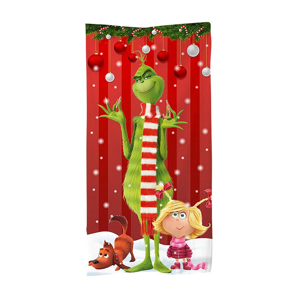 Пляжное полотенце Green Legend с принтом Зеленое пляжное банное полотенце