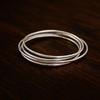 925 Sterling Silver Bangles, Set of 5 Bangle, Simple Everyday Wear Handmade Jewelry