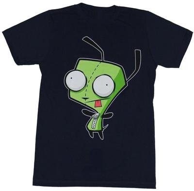 Kawaii Invader Zim футболка с рисунком Happy Hug Ready Zim Image милая футболка с рисунком унисекс женская футболка в стиле ретро футболка большого размера