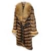 OFTBUY Winter Luxury Long Natural Rabbit Fur Coat with Raccoon Fur Collar Women Fashion Thickened Warm Loose Casual Fur Coat