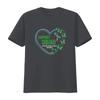 Womens Heart Support Squad Ribbon Metastatic Breast Cancer T Shirt Black Large vintage Washed Stretched streetwear Soft Stylish