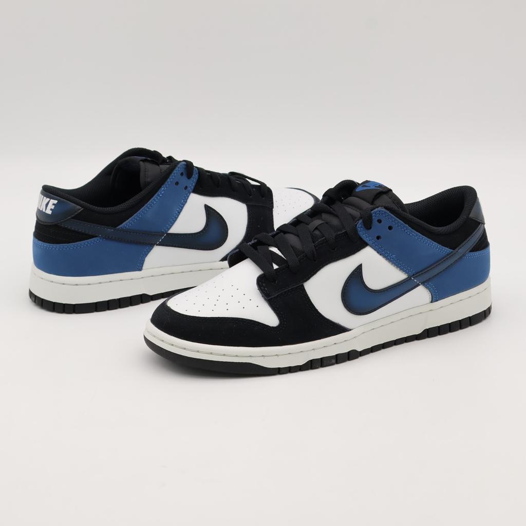 FD6923-100 Nike Dunk Low Индустриальный Синий Саммит Белый Черный (Мужской)