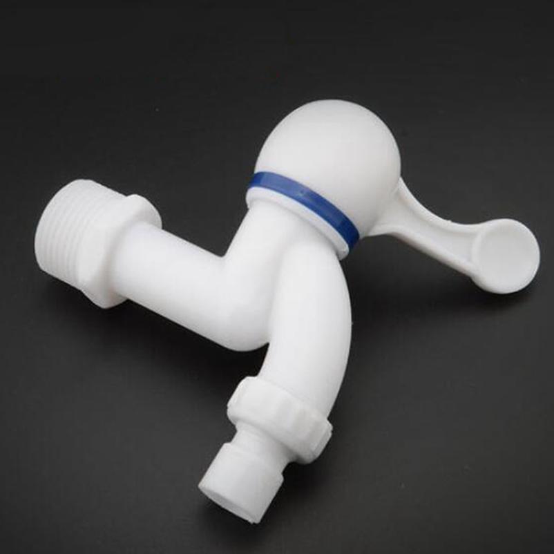 Пластиковый кран, мини-кран, резьба, белый маленький кран, простая установка, стиральная машина