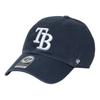 47 Кепка мужская женская Major League MLB Logo Hat Cleanup Brand Low Cap унисекс Tampa Bay Rays Navy Free Size B-RGW30GWS-HM