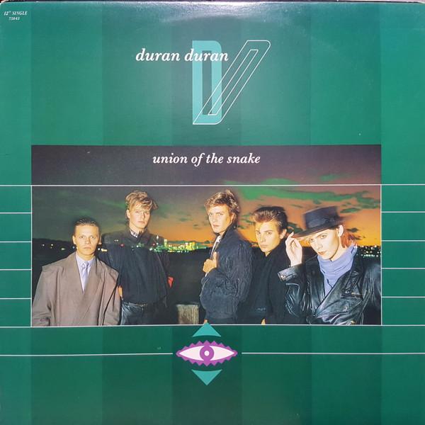 12-дюймовая пластинка DURAN DURAN Union Of The Snake 75043 CAPITOL 1983 Канада Танцевальная Электроника Б/у