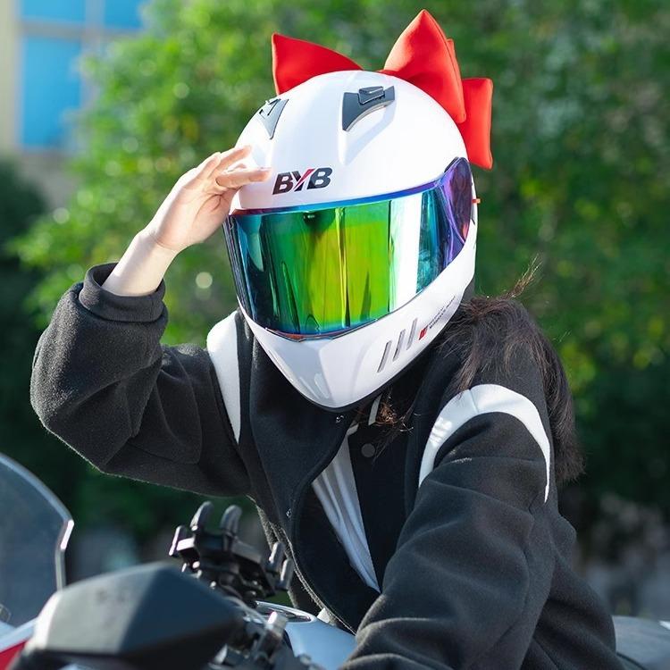 Cartoon Helmet Decorative Bow, Multi-Color Motorcycle Electric Bike Helmet Ornament Wholesale