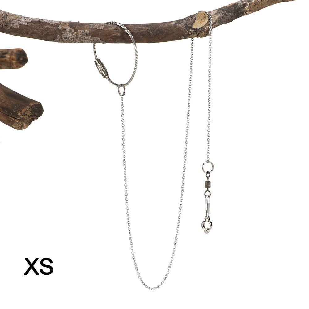 4 Size Flying Training Safe Parrot Foot Chain Bird's Foot Ring Anklet Stand Chain Ankle Foot Ring