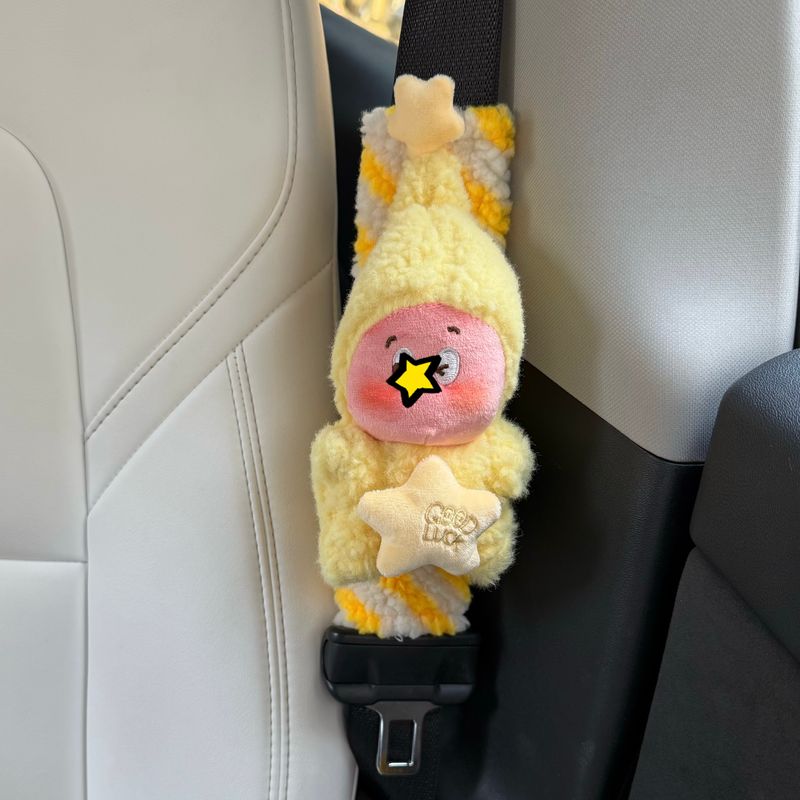 We Are All XINGX Car Safety Belt Shoulder Pad Cover Cute Car Decoration Car Couple Accessories