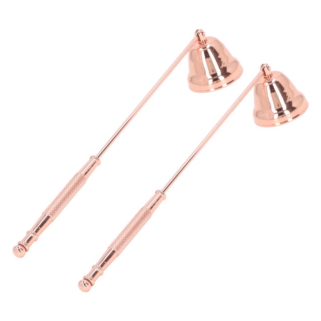 2 шт. гаситель пламени свечи с длинной ручкой в форме колокольчика металлический гаситель пламени крышка фитиль гаситель инструмент