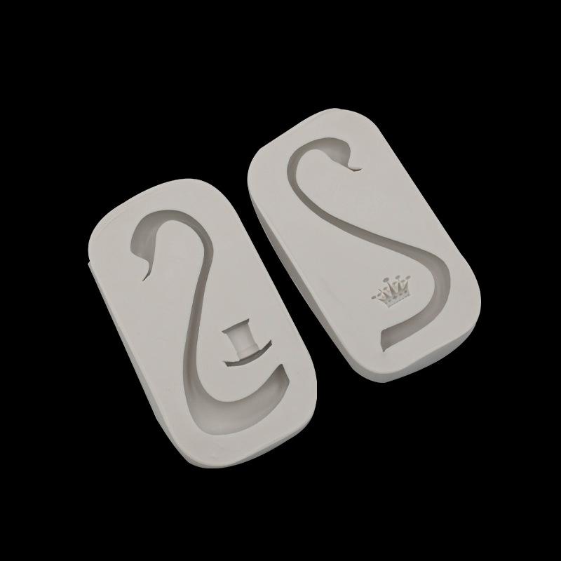 2 шт./набор DIY силиконовые формы в виде перьев лебедя для выпечки, инструменты для украшения торта, помадка, форма для пудинга, шоколадная форма