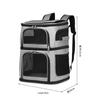 Cross-Border Portable Cat Backpack: Large Capacity, Breathable, Water-Repellent, Foldable for Two Cats