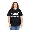 FU CANCER wht Short Sleeve Tee